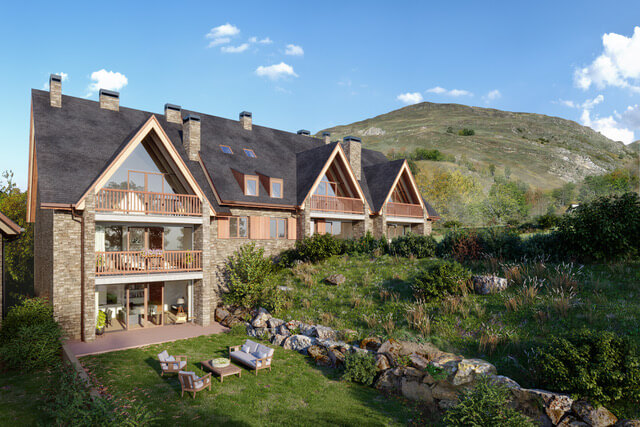 Luxury houses in Baqueira